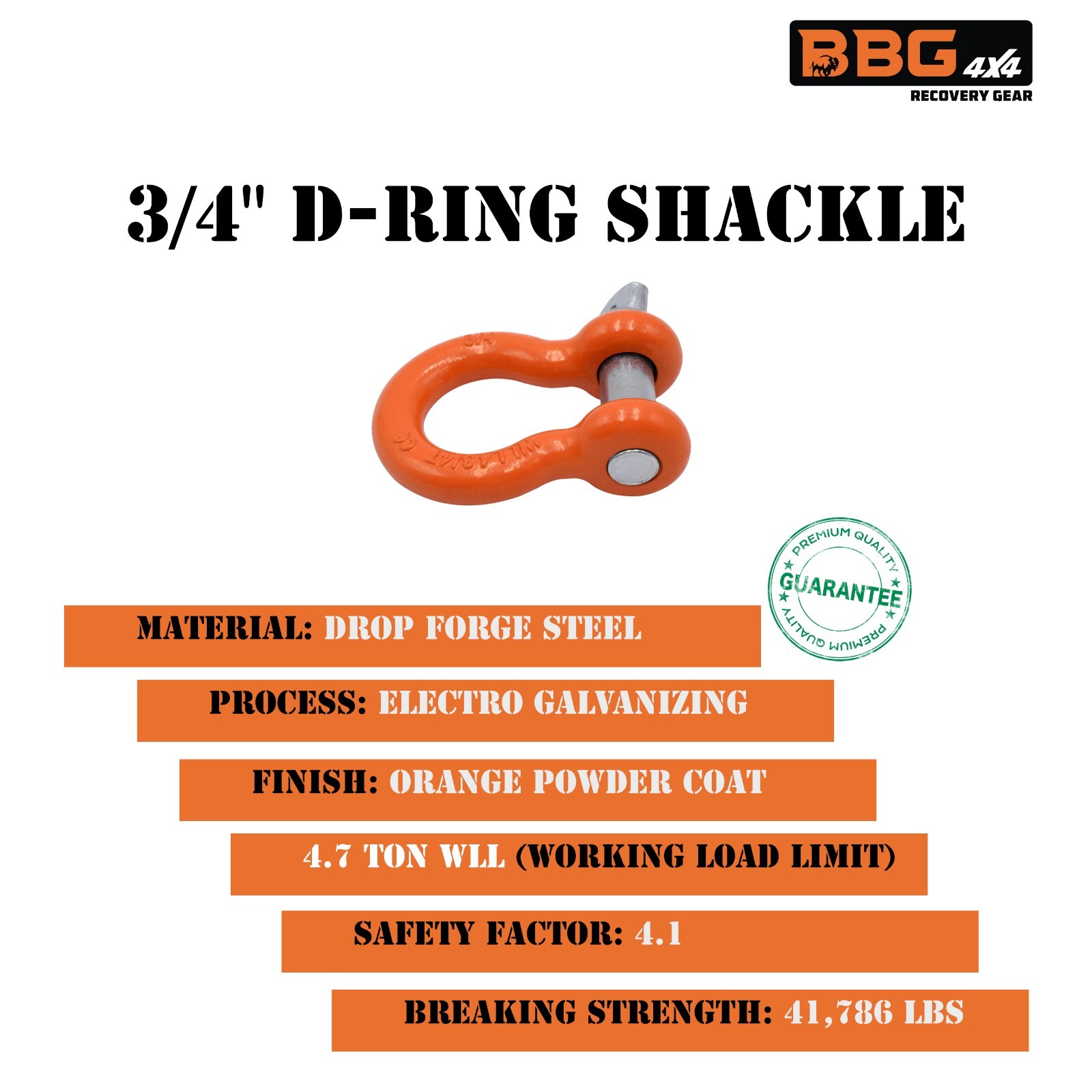 BBG4x4 Extreme Duty Tow Strap Recovery Kit: 3" x 30' Tow Strap + 1 Hitch Receive