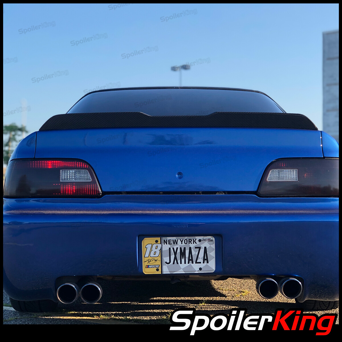 SpoilerKing 380BC Universal 30"- 55" Custom Rear Polyurethane Trunk Spoiler Wing