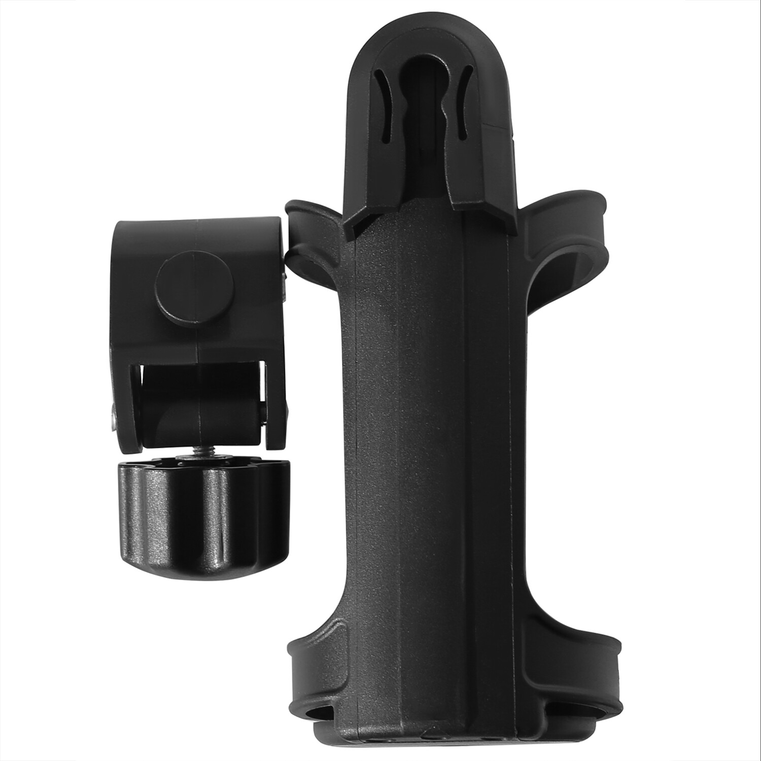 Black Beverage Cup Holder Universal For Wheelchair Walker Rollator Bike Stroller