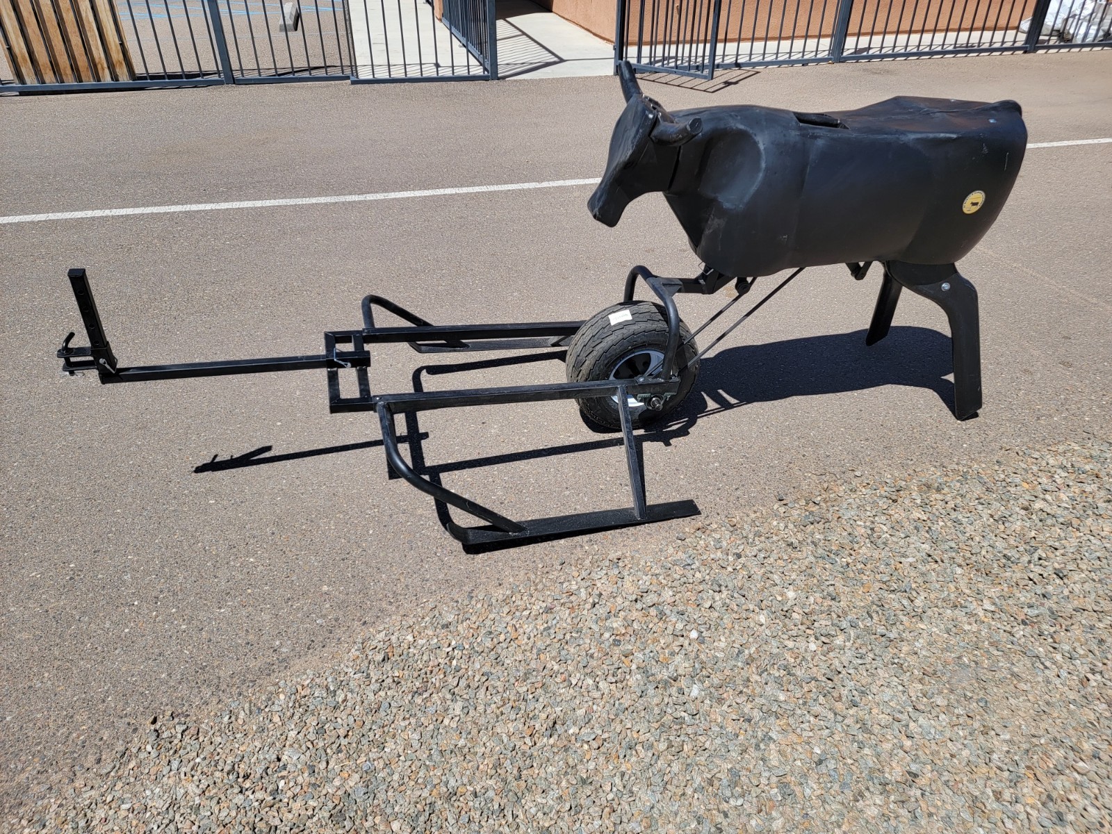Ground Driven Roping Dummy, Pull it w/ATV or anything. Real Steer Size