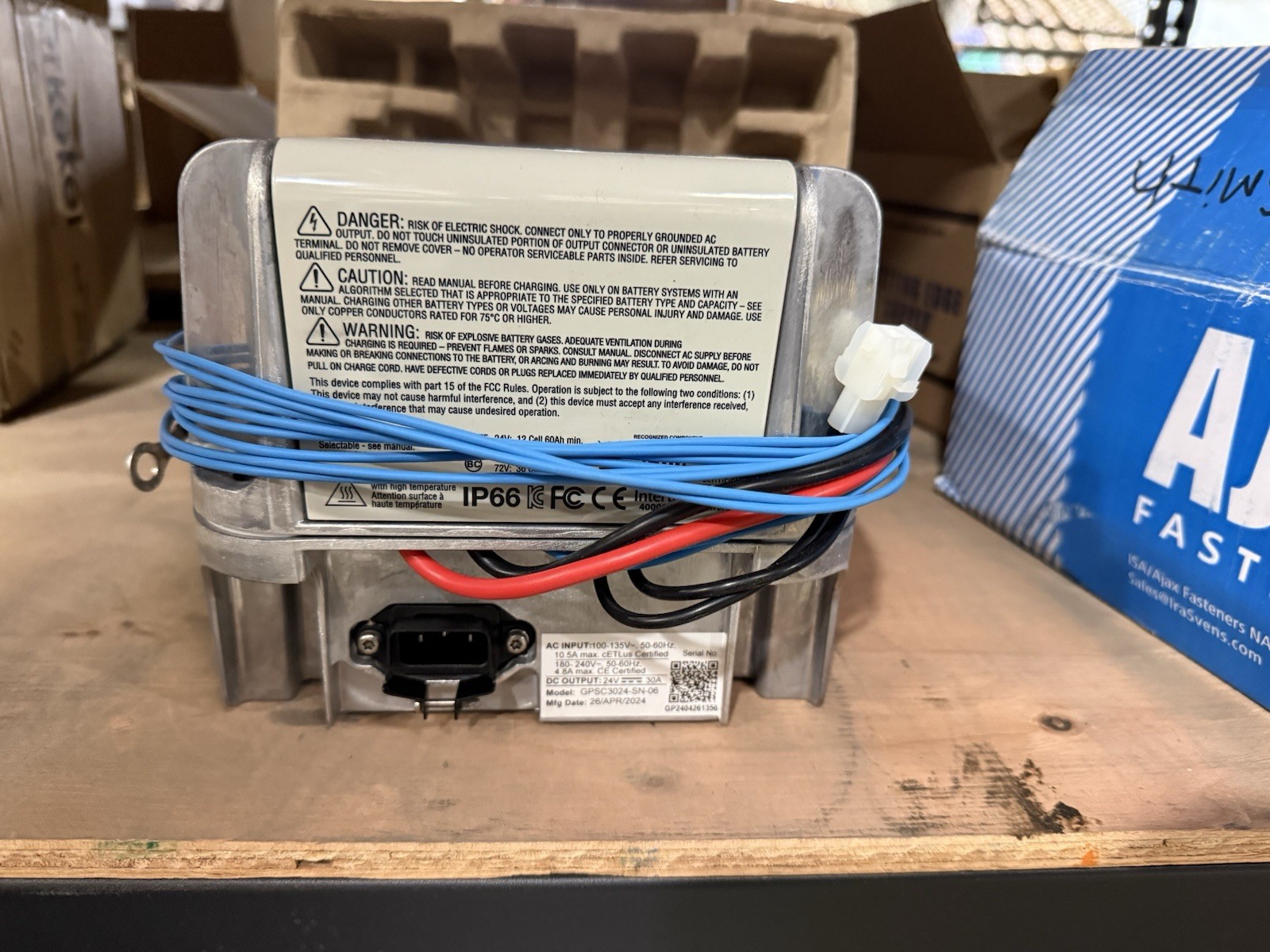 Snorkel Battery Charger(3050126) 24v Digital Display for Scissor Lift