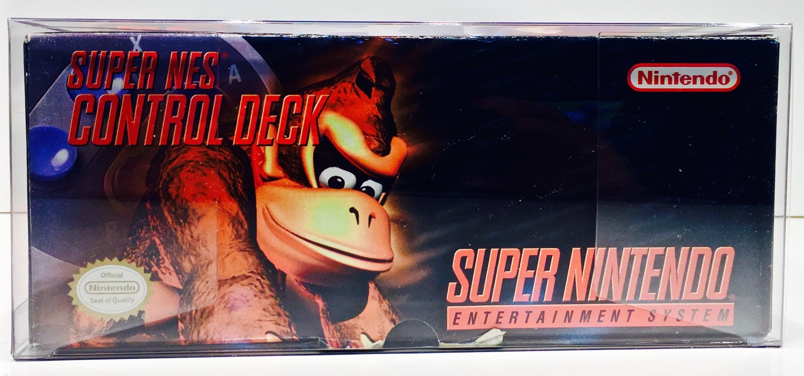 1 Console Box Protector For ORIGINAL SNES JR NOT CLASSIC! Super Nintendo