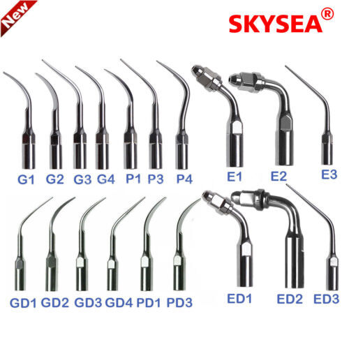 Dental Ultrasonic Piezo Scaler Perio Tip fit for EMS Woodpecker DTE SATELEC