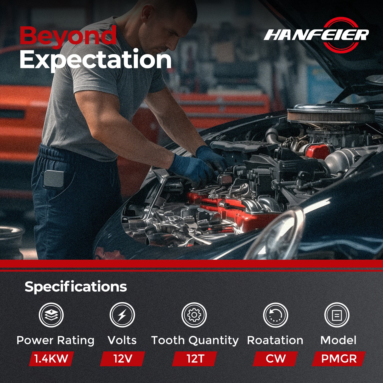 3267 Starter for Ford E-150 E-250 E-250 E-350 E-550 Super Duty 4.6 5.4L 3221