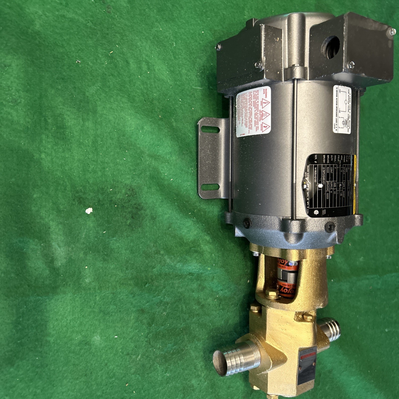 Portable Oil Transfer Gear Pump 12gpm 12VDCIn stock SKU W2072