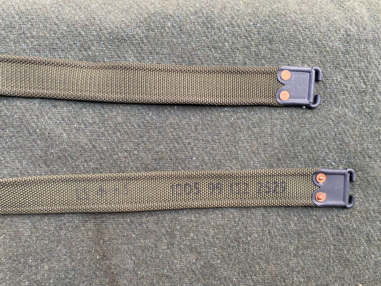 Original British Army Nylon Webbing L1A1 SLR Rifle Sling Olive Green Sling NEW