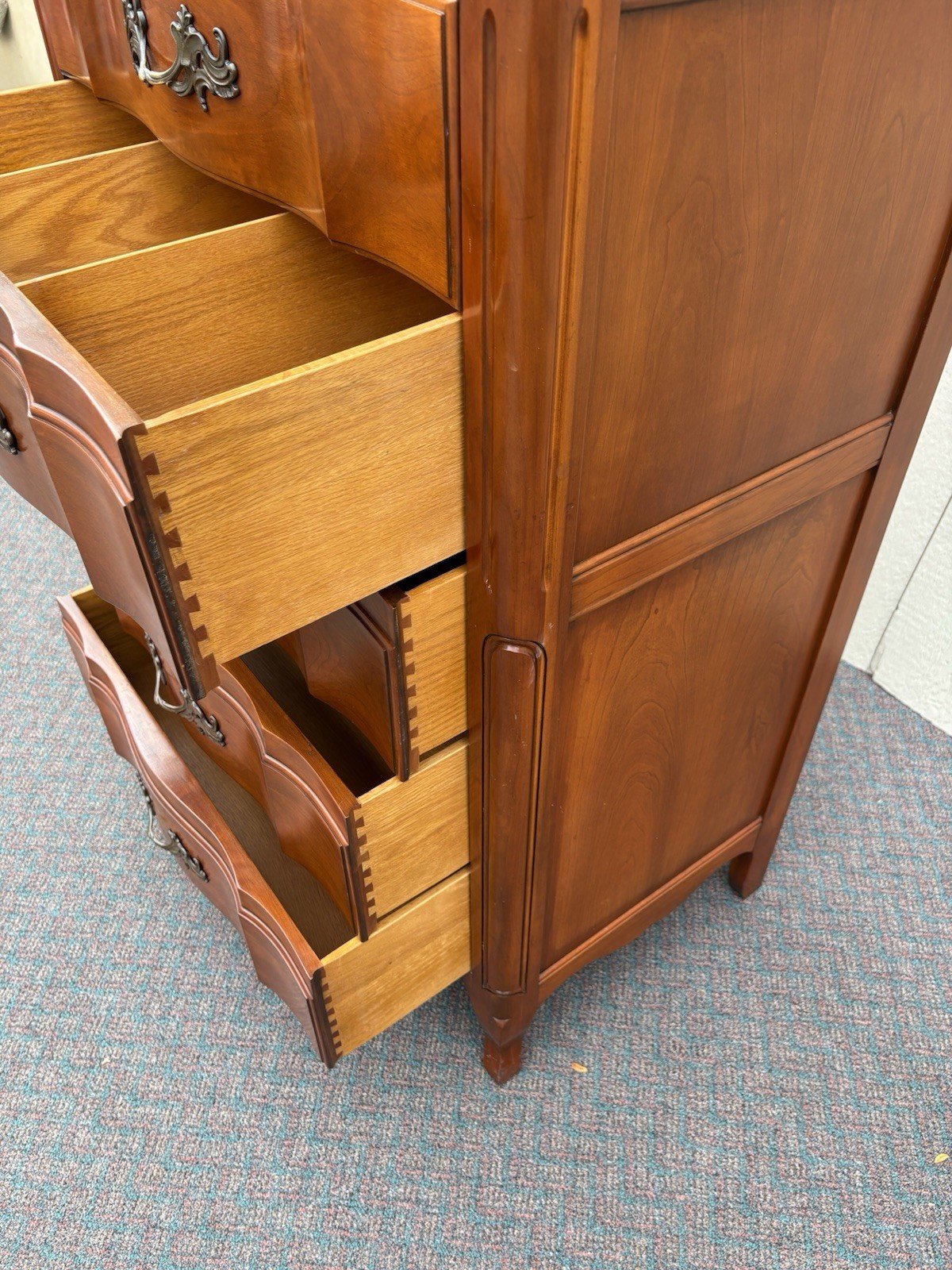 67137 JOHN WIDDICOMB Cherry High Chest Dresser