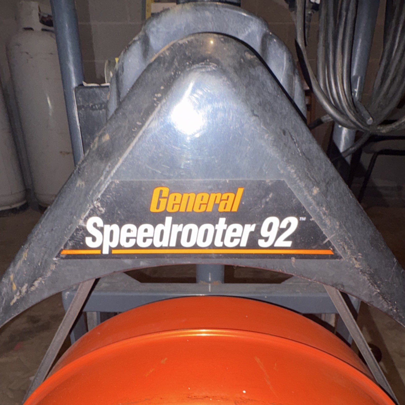 General Speedrooter 92 Power Drain Cleaner 1/2HP