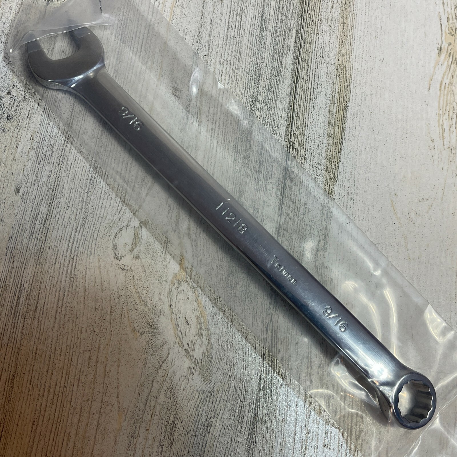 New WILLIAMS 9/16" Combination Wrench SAE 12 pt Hi-Polish - 11218 - 8.5" Long