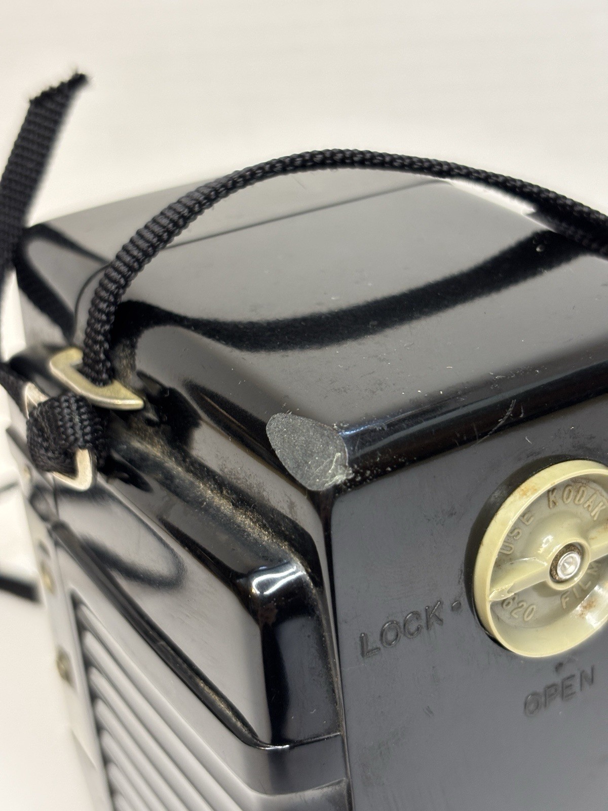 VTG Kodak Brownie Bulls-Eye Instant Film Camera w/ Twindar Lens