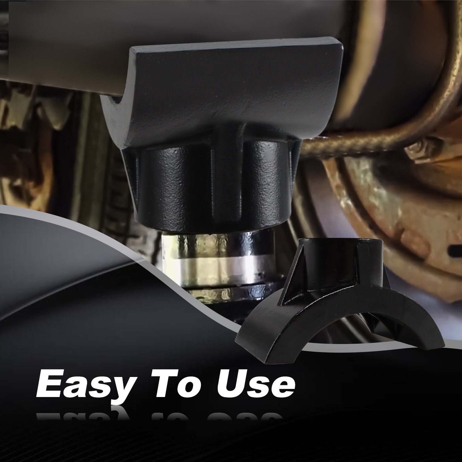 Hydraulic Jack Lifting Axle Saddle for 12-ton 20-ton 3 Inch & 4 Inch Axle Tube