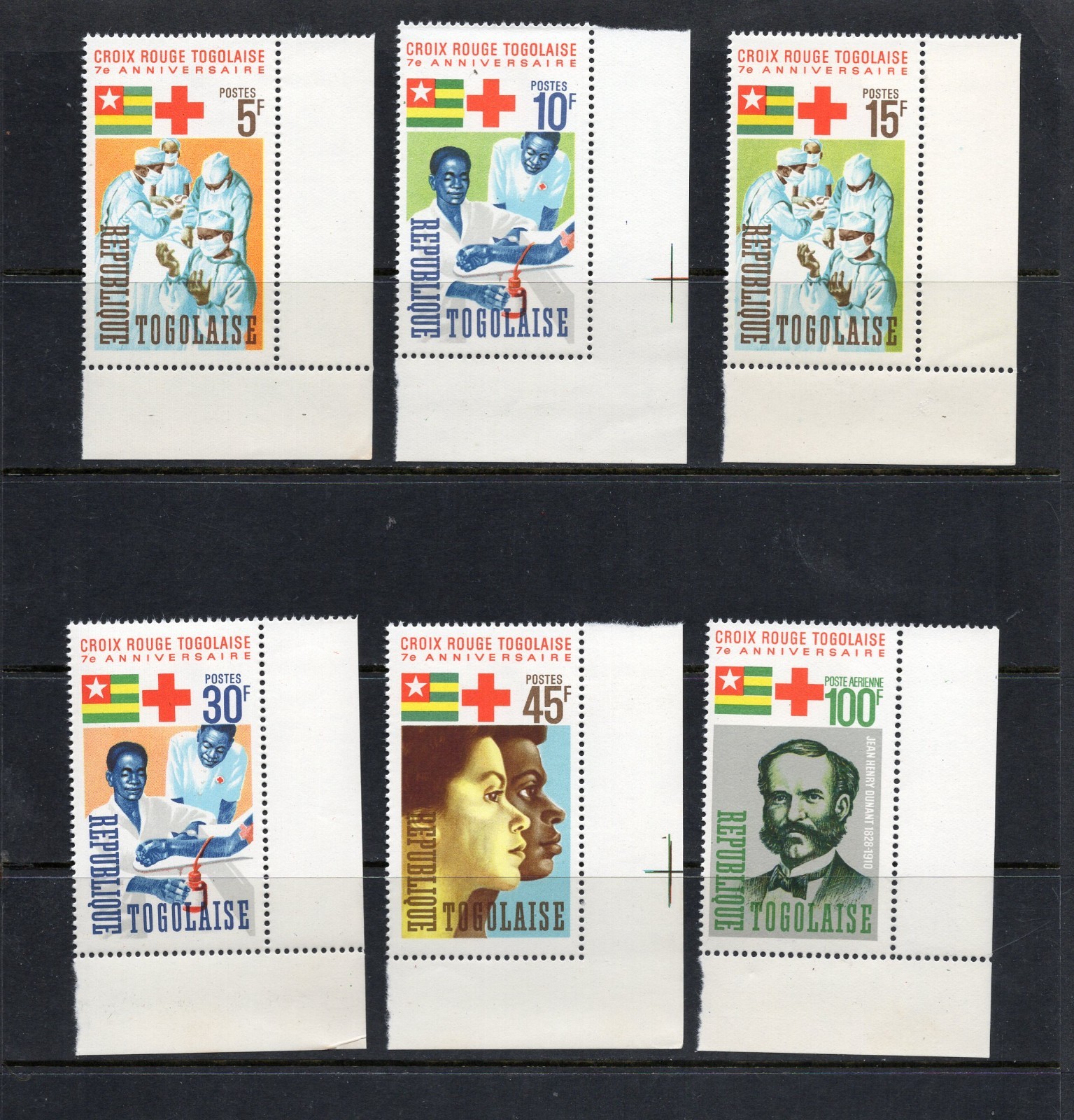 S5694   Togo   1966   Red Cross   6v.   MNH