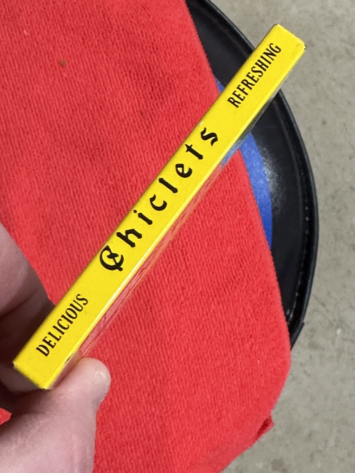 NOS 1960’s Chiclets Chewing Gum Metal Sign Store Display Rack Advertising 60’s