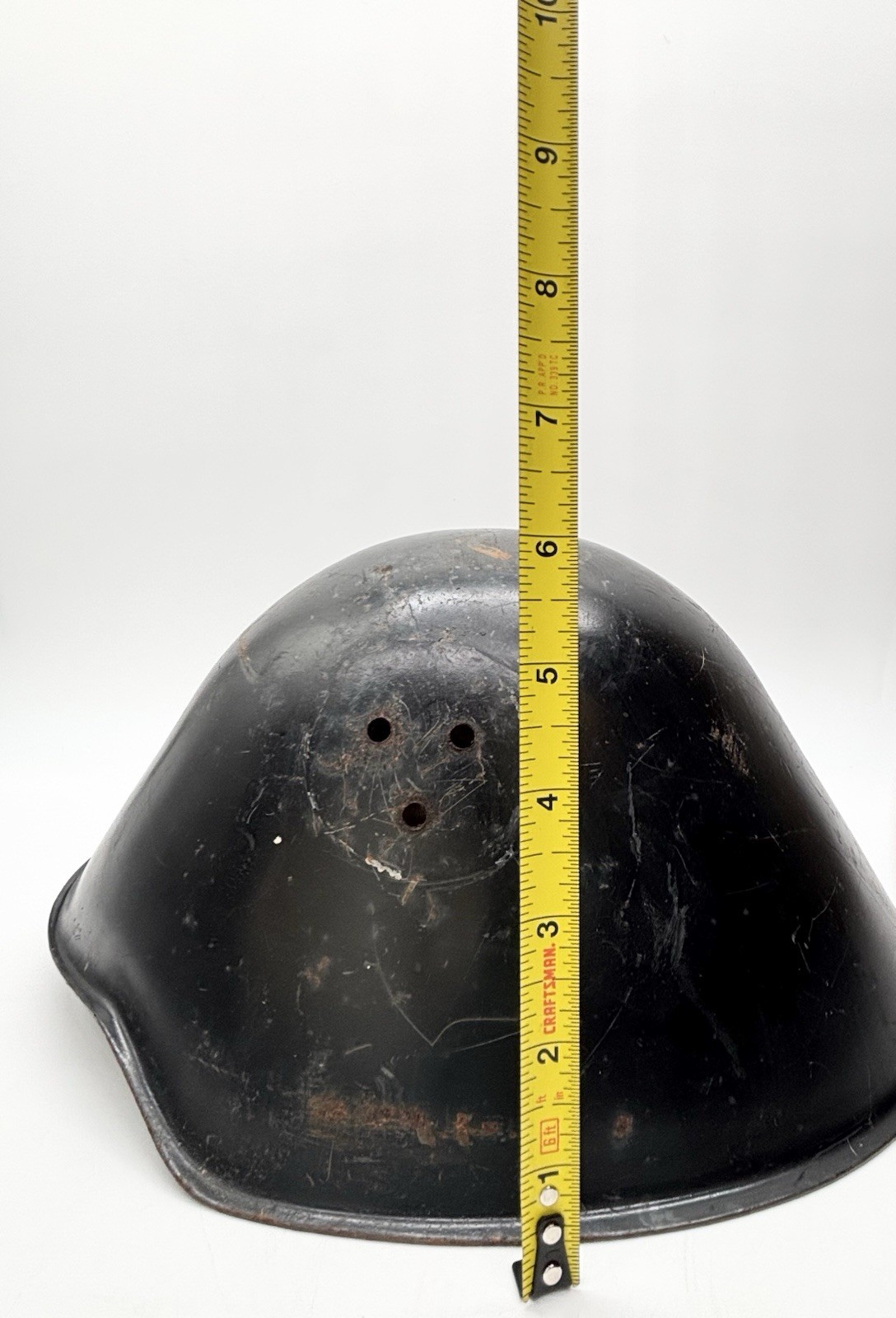 Vintage East German M56/76 Military Steel helmet