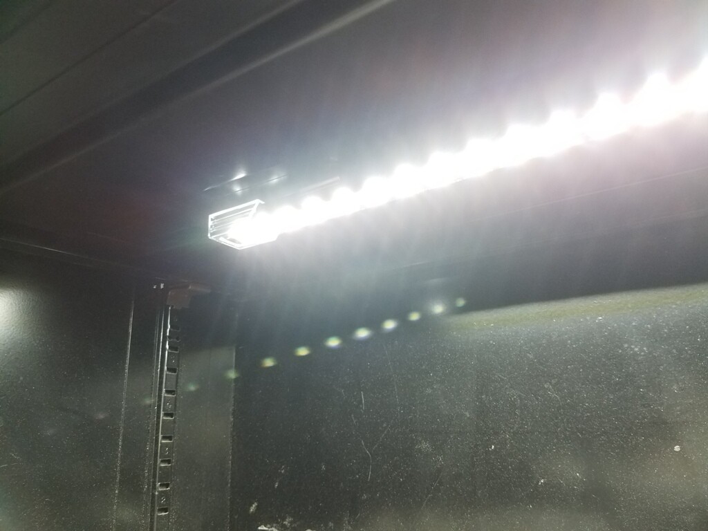 Super Bright Magnet LED Light Workbench Toolbox Auto Shop Under Cabinet Black