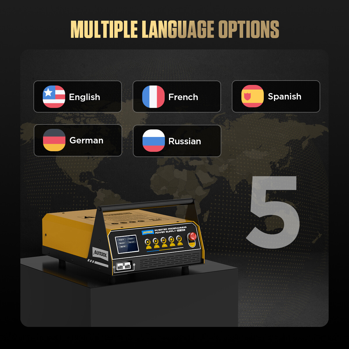 Auto ECU Reprogramming Power Supply Stabilizer Car Battery Charger Jump Starter