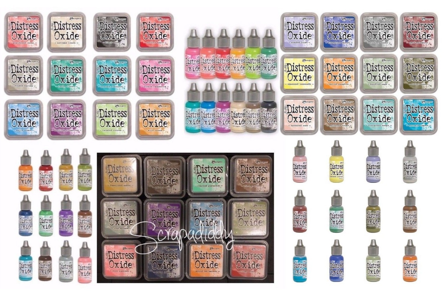 RELEASE 1,2 & 3- Ranger Tim Holtz DISTRESS OXIDE Ink Pads & Reinkers- IN STOCK