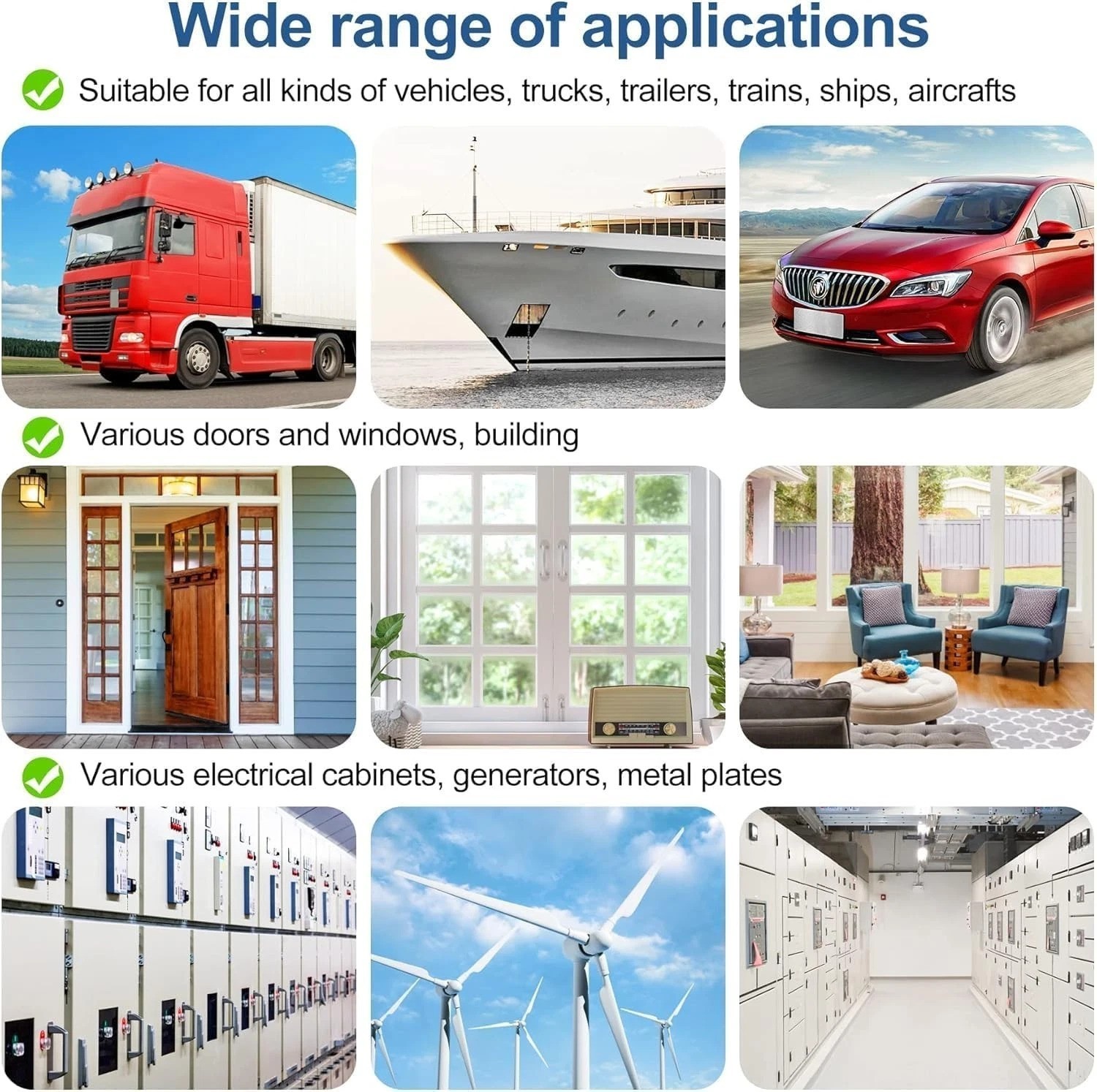 Rubber Edge Trim Seal Gasket - Car Door Weather Strip 50ft