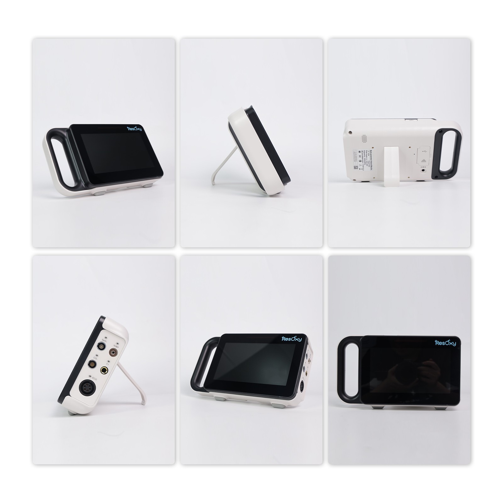 Multi-parameter Patient Monitor Vital Signs Monitor ECG/NIBP/TEMP/RESP/SPO2/PR