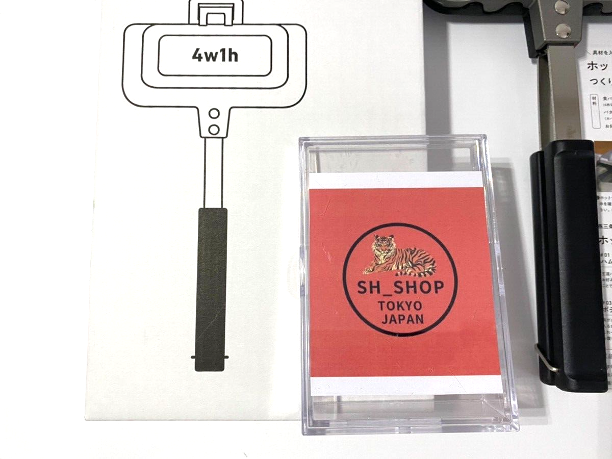 4W1H Hot Sand Solo Compact Grilled Sandwich Maker Tubame sanjo Made in Japan NEW