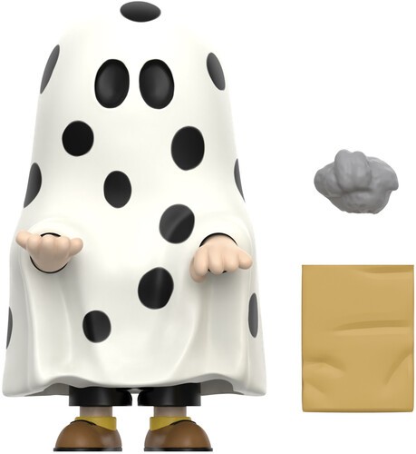 Super7 - Peanuts - ReAction Figures - Charlie Brown (Ghost Sheet) [New Toy] Ac
