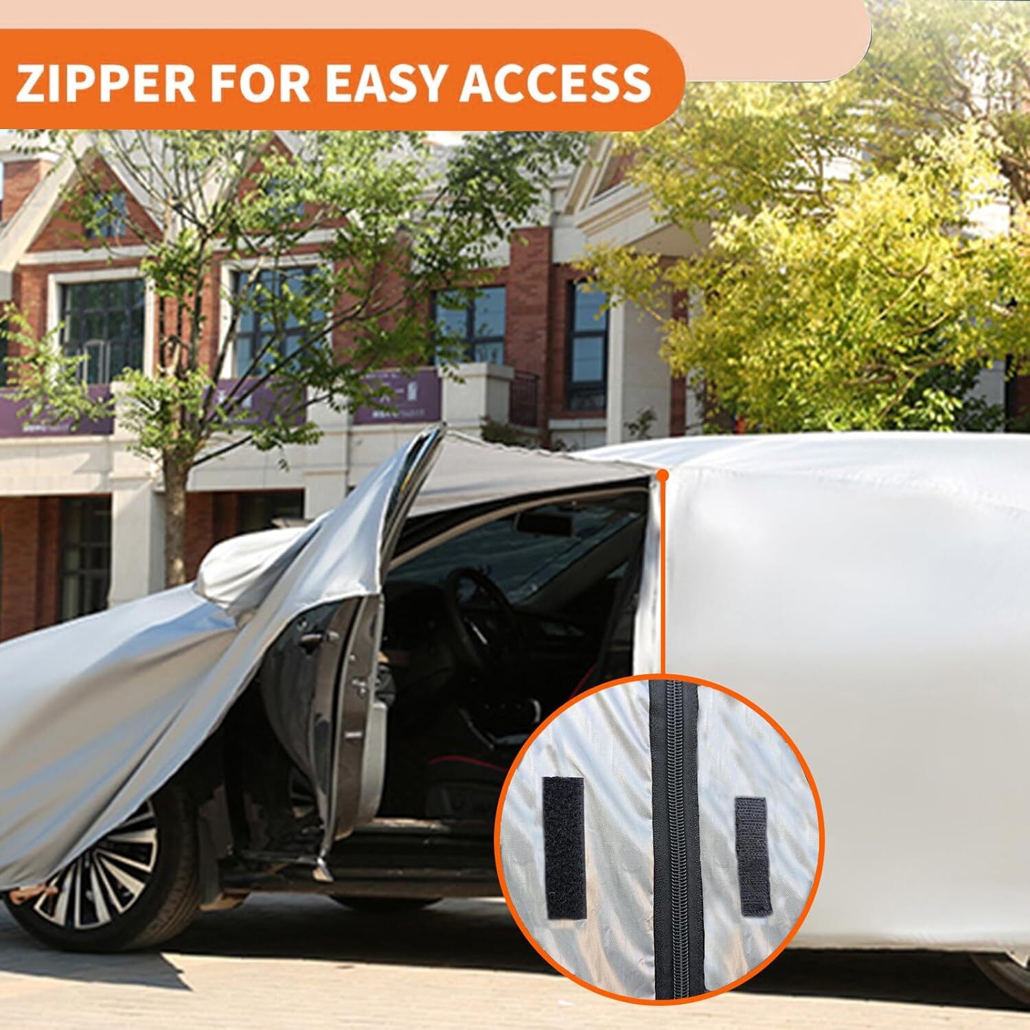 Universal 210 inch Waterproof Pickup Truck Car Cover All Weather Protection