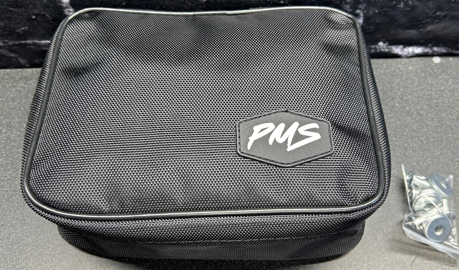 Motorcycle MX Tool Bag Fender Mount Pack Inner Tube Tire Repair Holder Storage