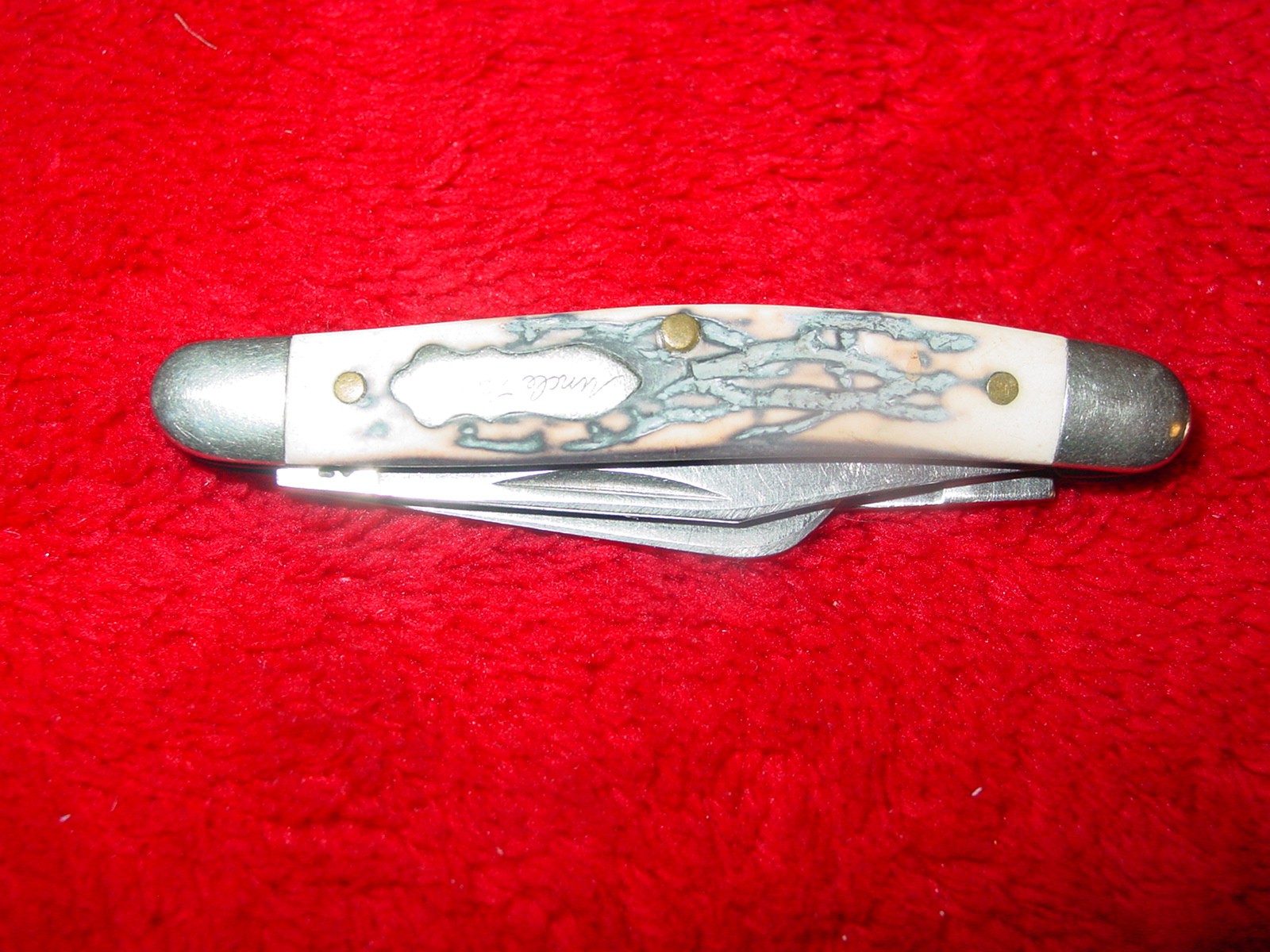 Schrade, "Uncle Henry," USA, 807UH J.R. Stockman Knife , sharp