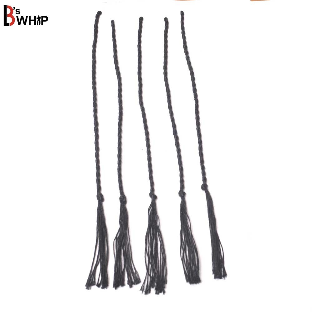 5 Pieces Whip Cracker Popper Made with Kevlar Thread Strongest and Professional