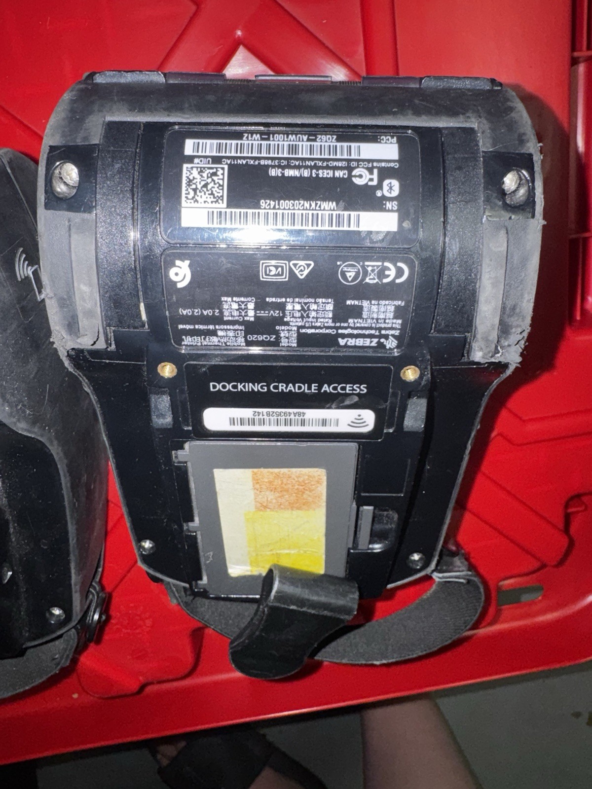 Zebra ZQ620 Mobile Barcode Label Printer