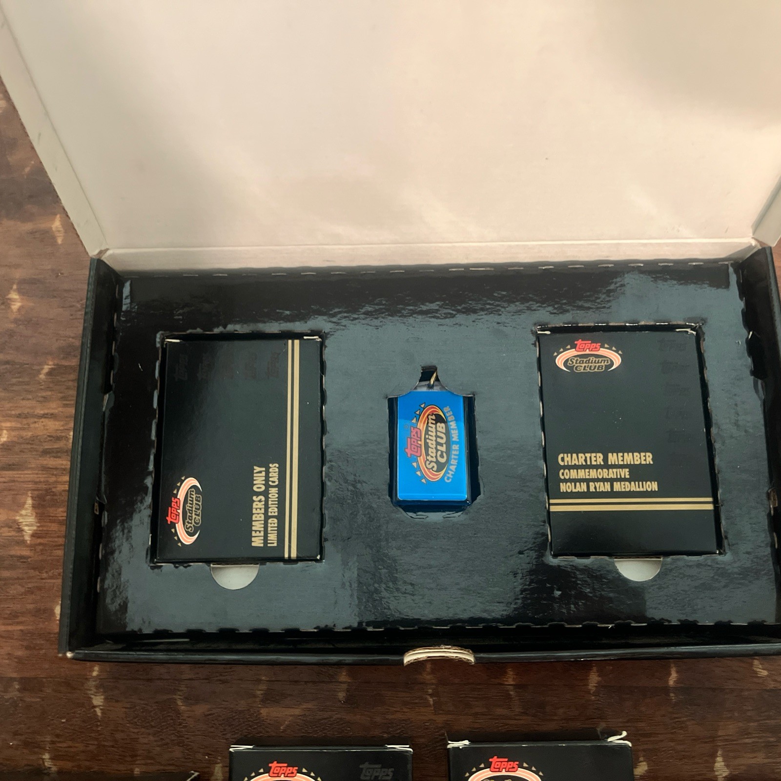 1991 Topps Stadium Club Charter Members Set w/ 9 Members only Boxes/Packs 91-93