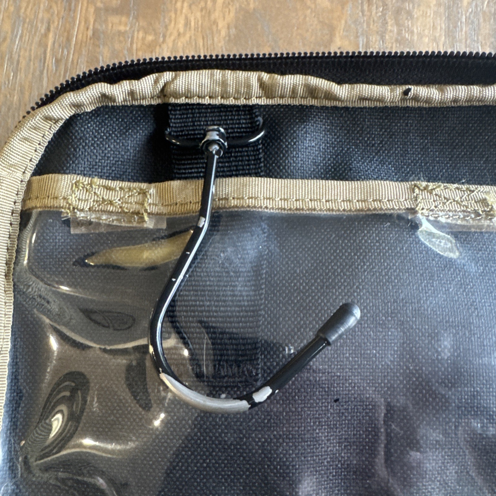 Hazard 4 Reveille Rugged Oversized Toiletry Kit Mens Military Compact Bag Black