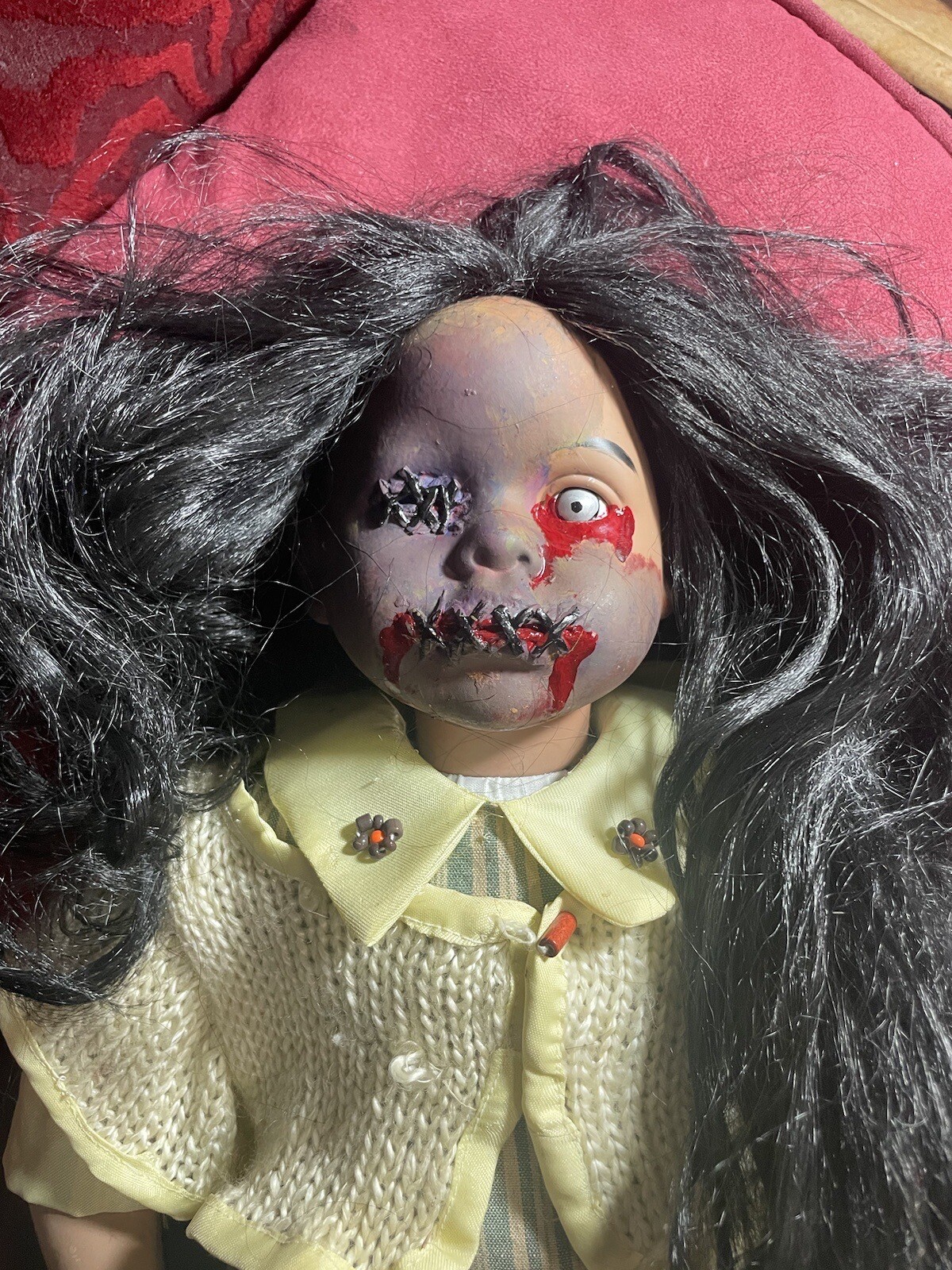 Creepy Doll, Halloween Doll, Haunted Doll, Halloween Decoration, Read Discriptio