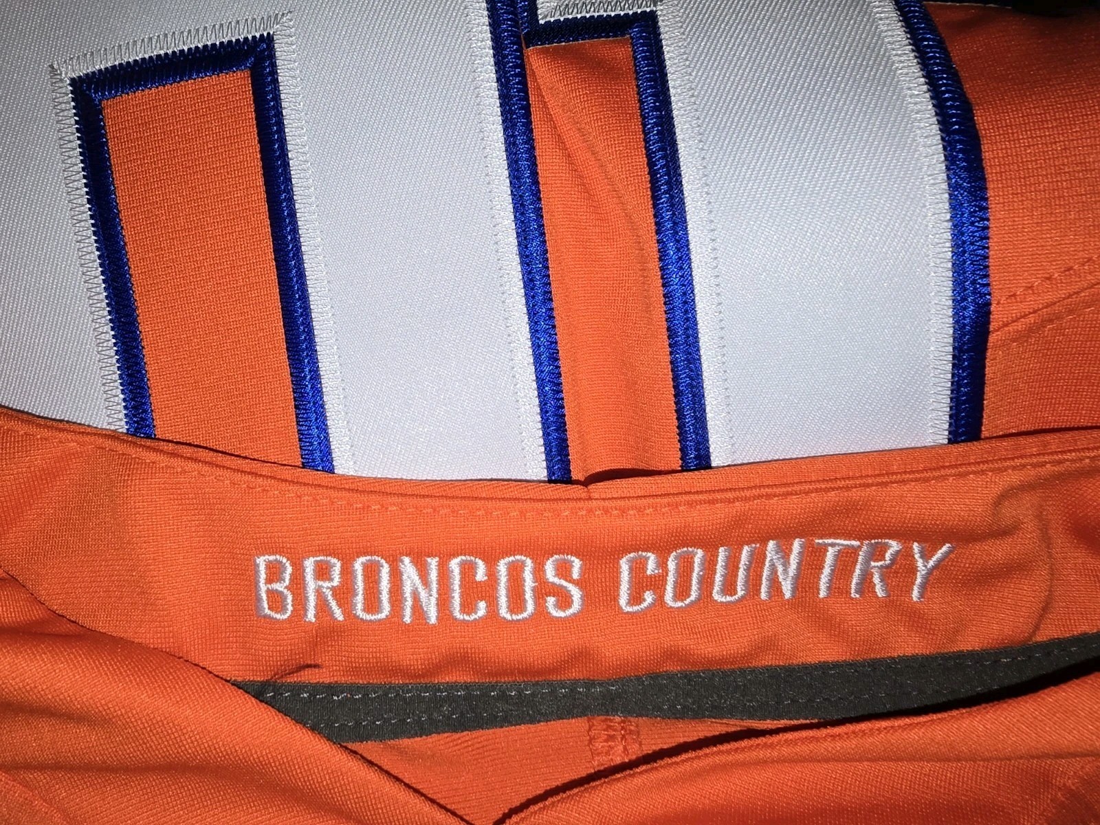 Bo Nix #10 Denver Broncos Orange Stitched Jerseys size large