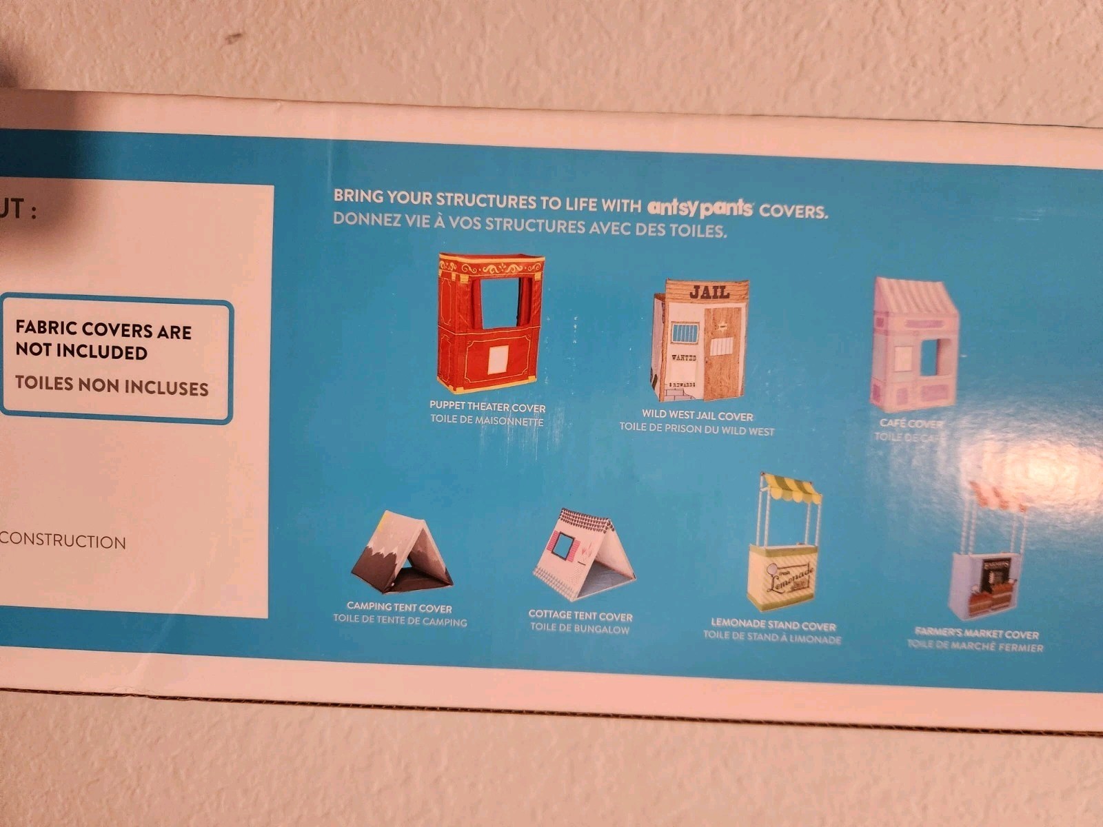 Antsy Pants build & play 75 pieces Poles and Connectors Set - Damaged Box