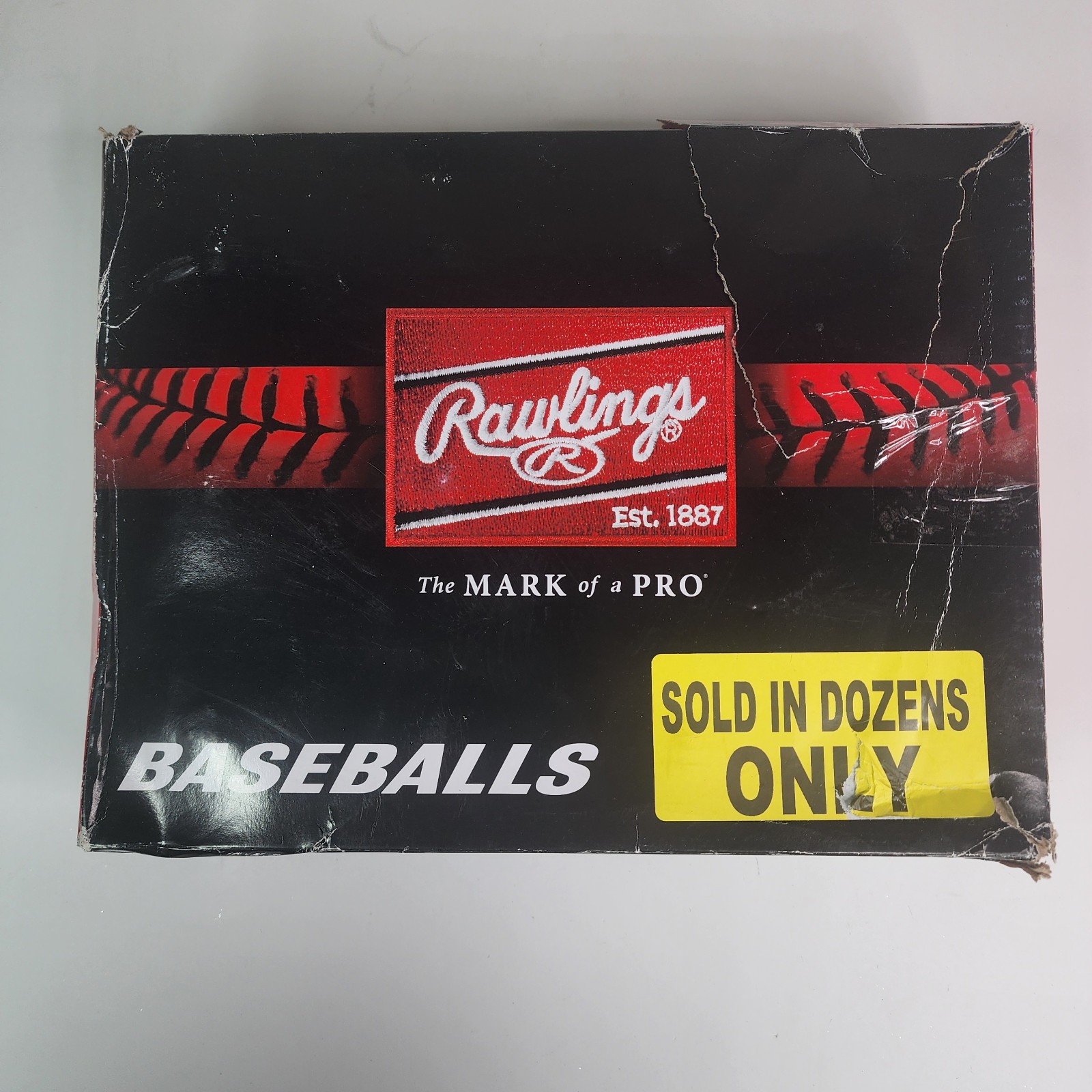 Rawlings R100PC Official Baseballs Dozen (12) New in Bags – Open Box