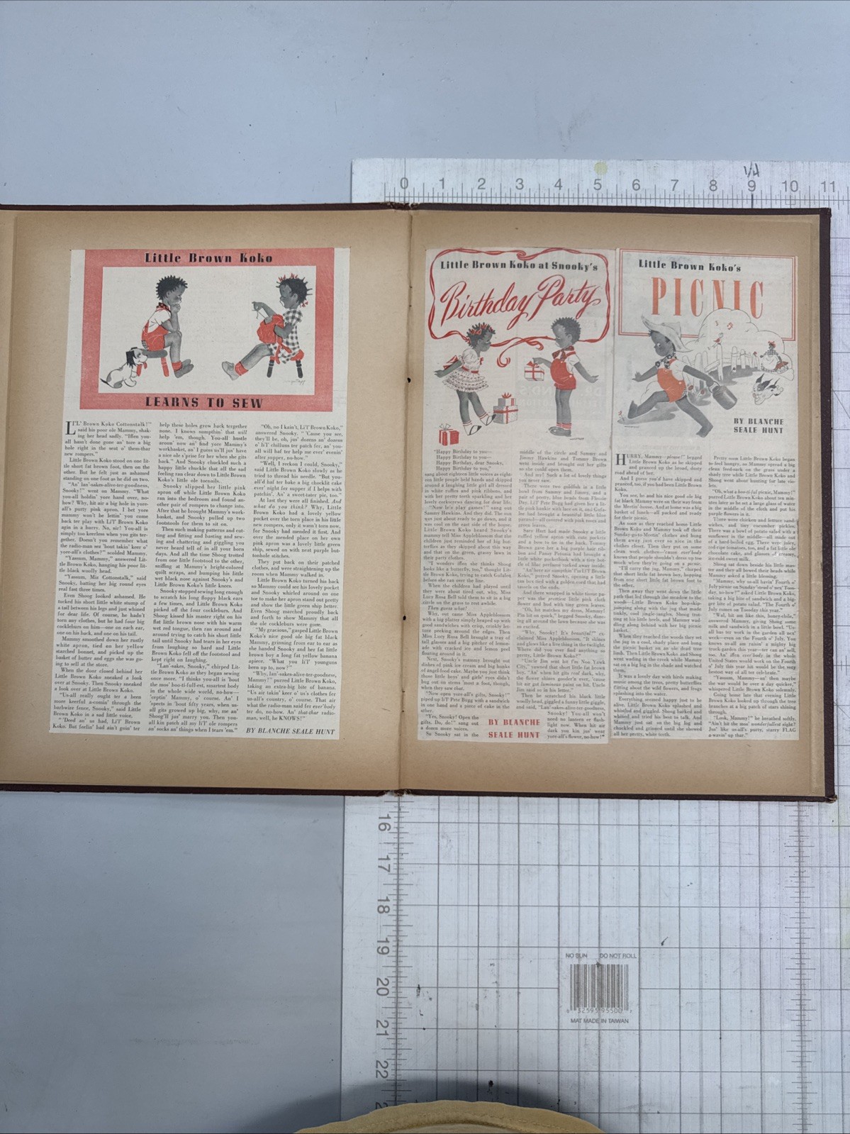 Scrapbook Collection Of Little Brown Koko Magazine Stories