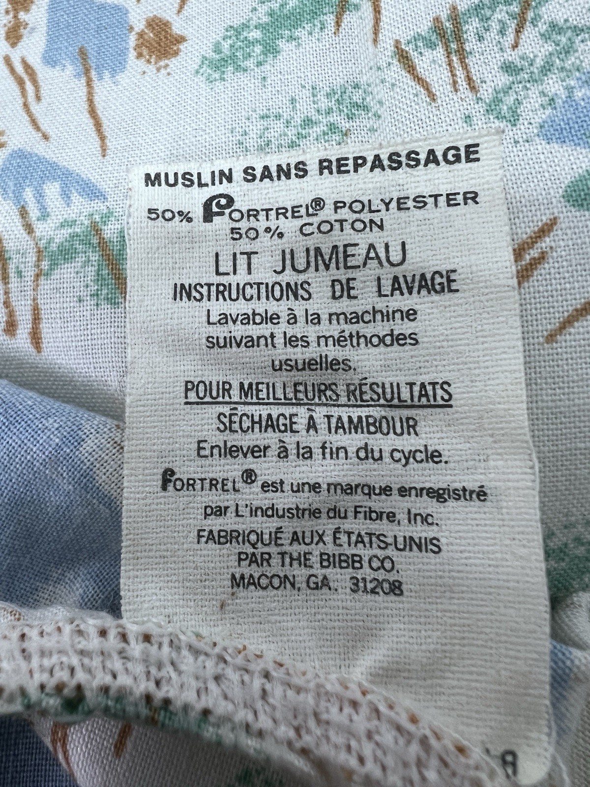 Vintage 1982 E.T. The Extra-Terrestrial Movie Twin sheet set Flat Fitted Movie