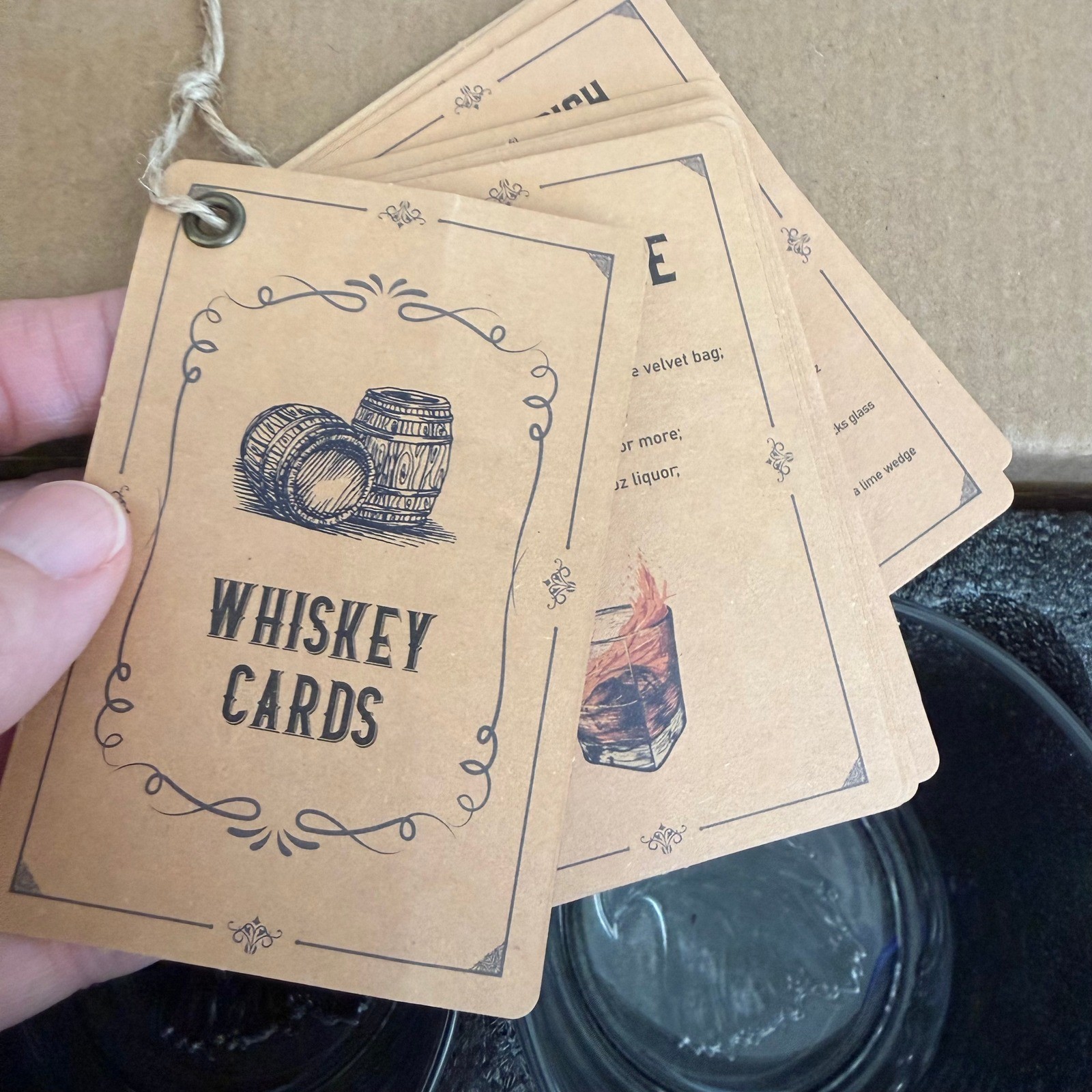 NEW PONPUR Whiskey Decanter Set Glasses Etched America WE THE PEOPLE USA GIFT