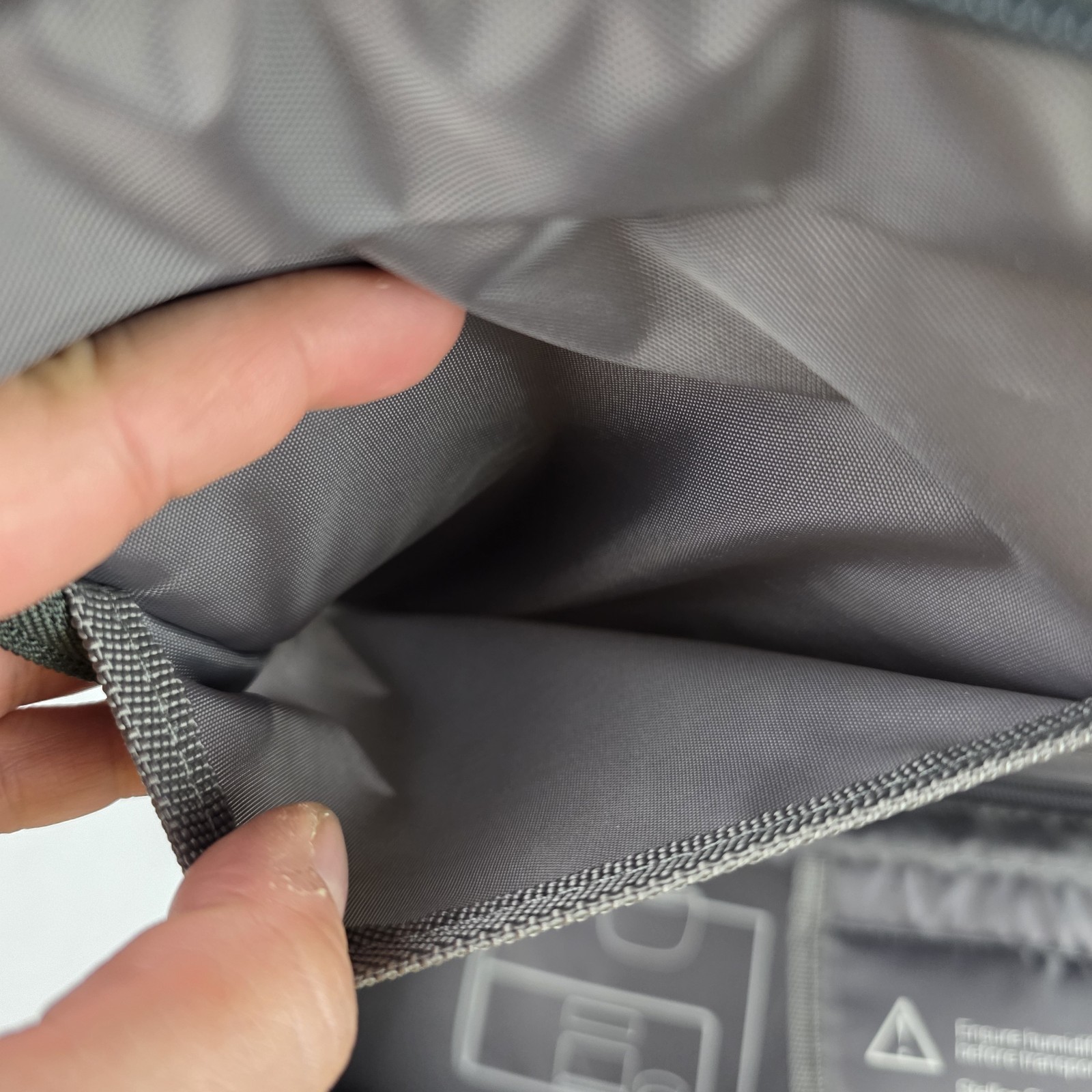 CPAP Travel Carrying Case Bag AirSense 10 AirCurve 10 Gray ResMed