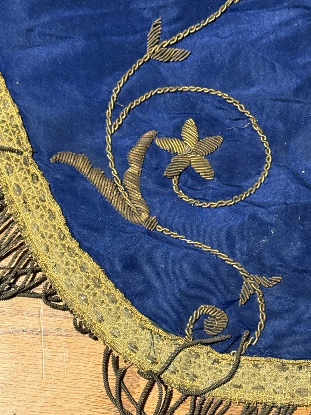 Vintage Catholic Processional Banner Dedicated To St Vincent Ferrer Banner