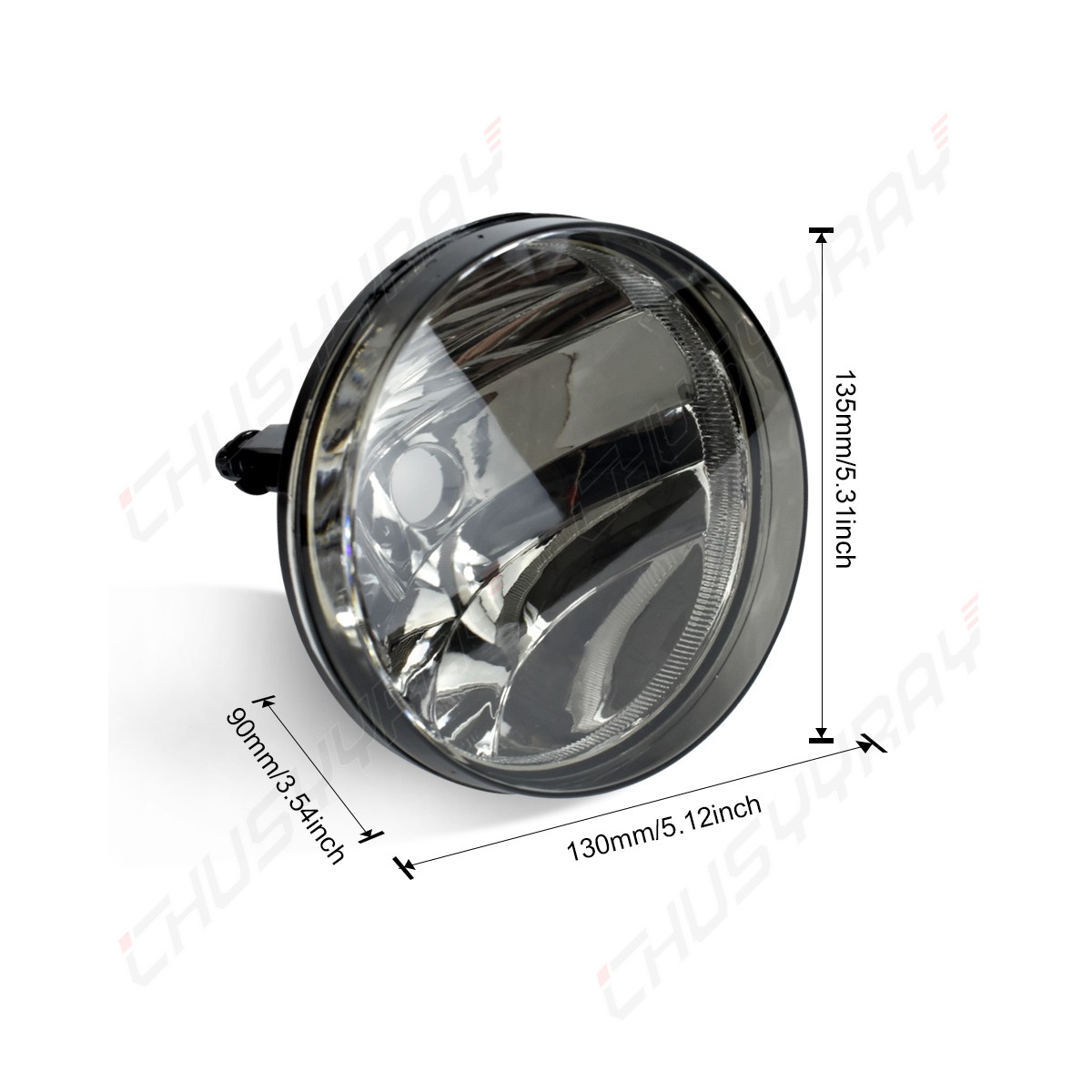 Pair For 2007 2008-2013 GMC Sierra 1500 2500 3500HD Bumper LED Fog Lights Lamps