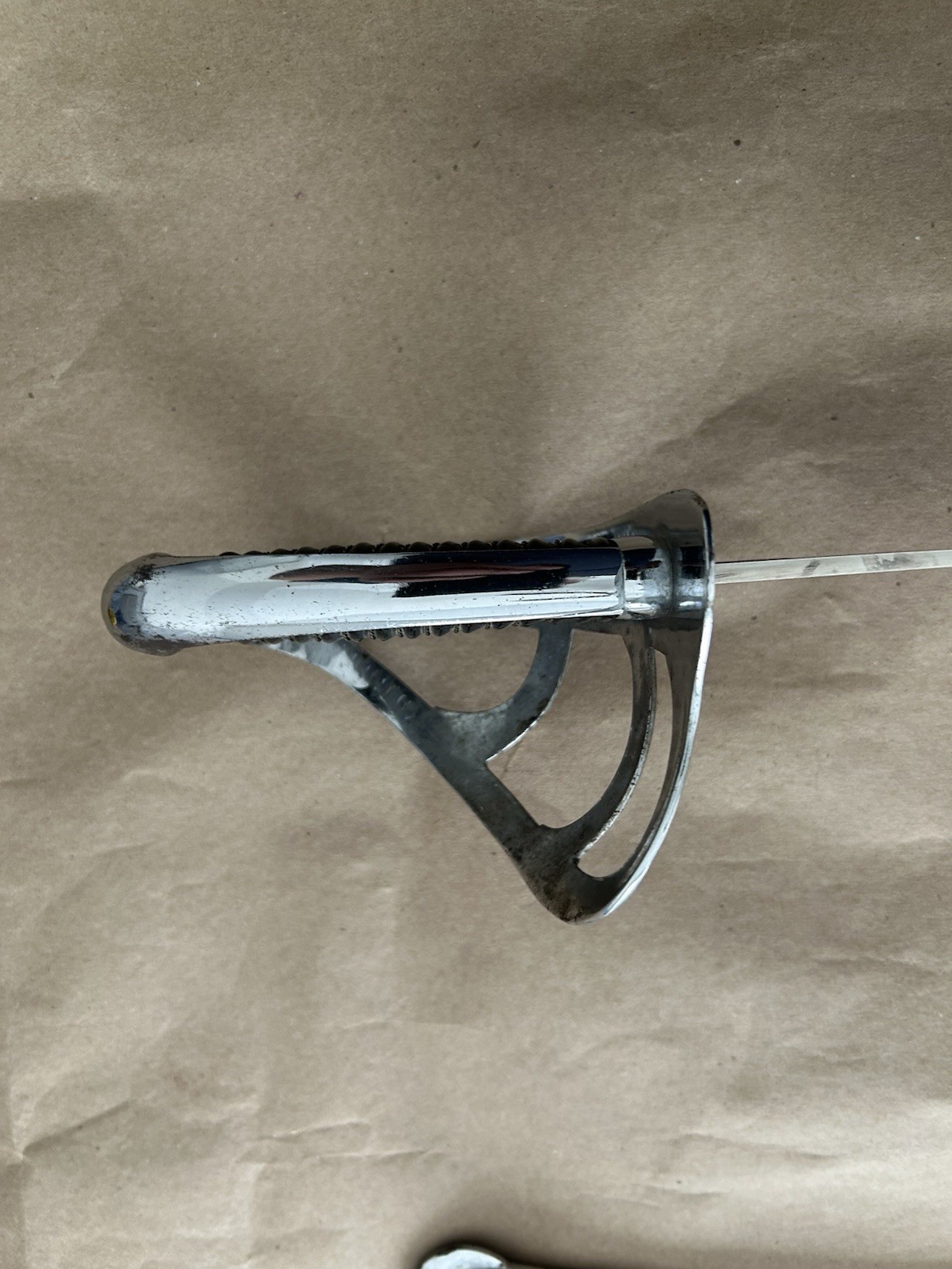 EARLY M1905 DUTCH POLICE KLEWANG CUTLASS SWORD - By Horster Solingen