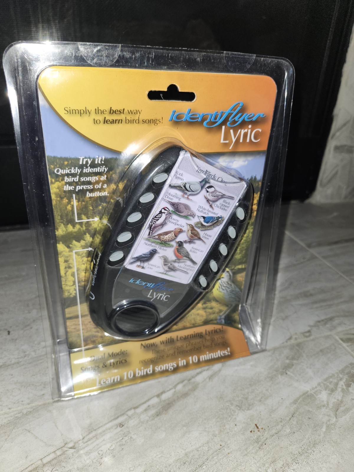Identiflyer Lyric Bird Song Pocket Identification Learning Tool - Brand New