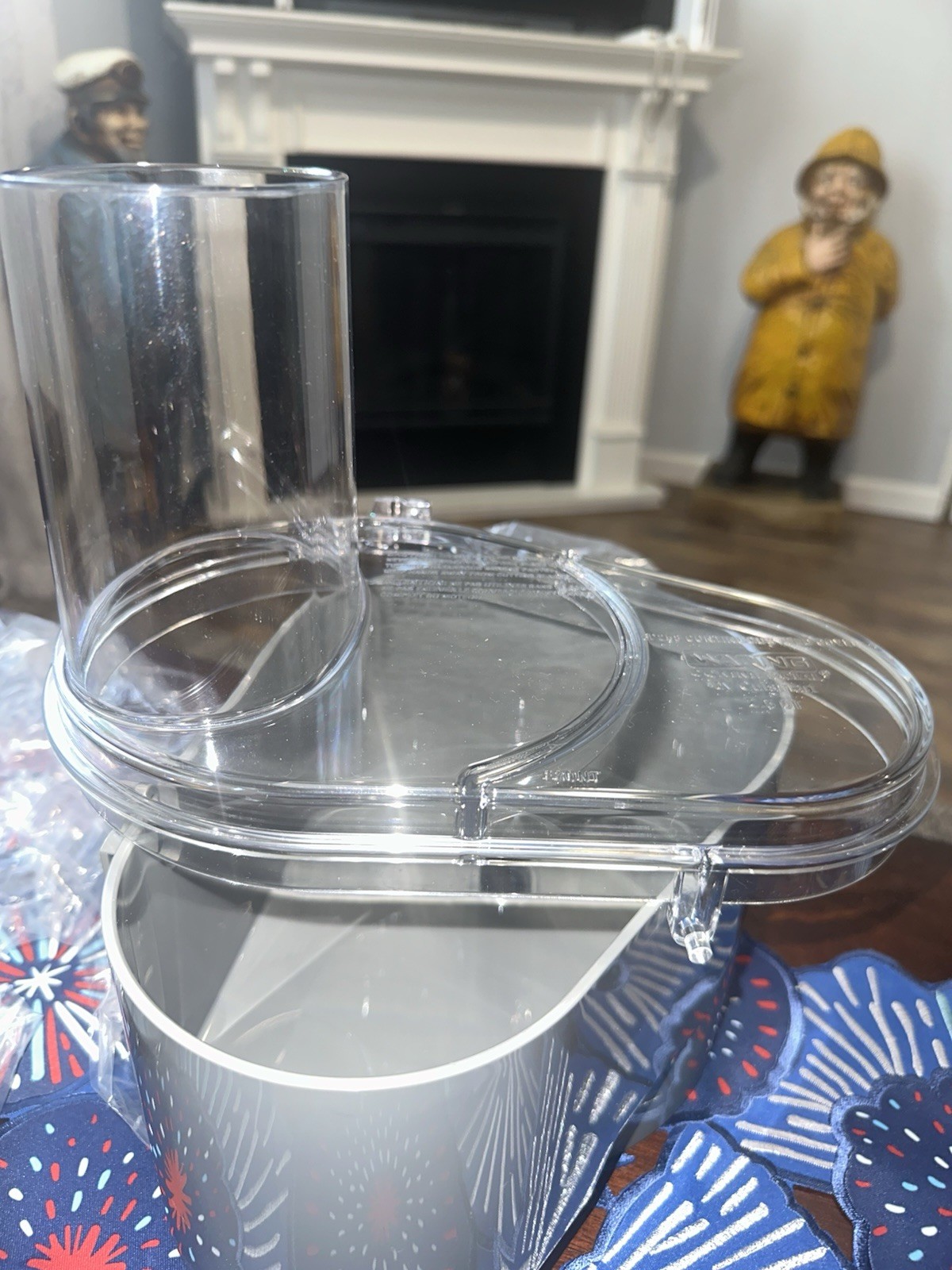 Waring Continuous Feed Commercial Processor. Fp-257 Chute, Fp258 Cover Fp259