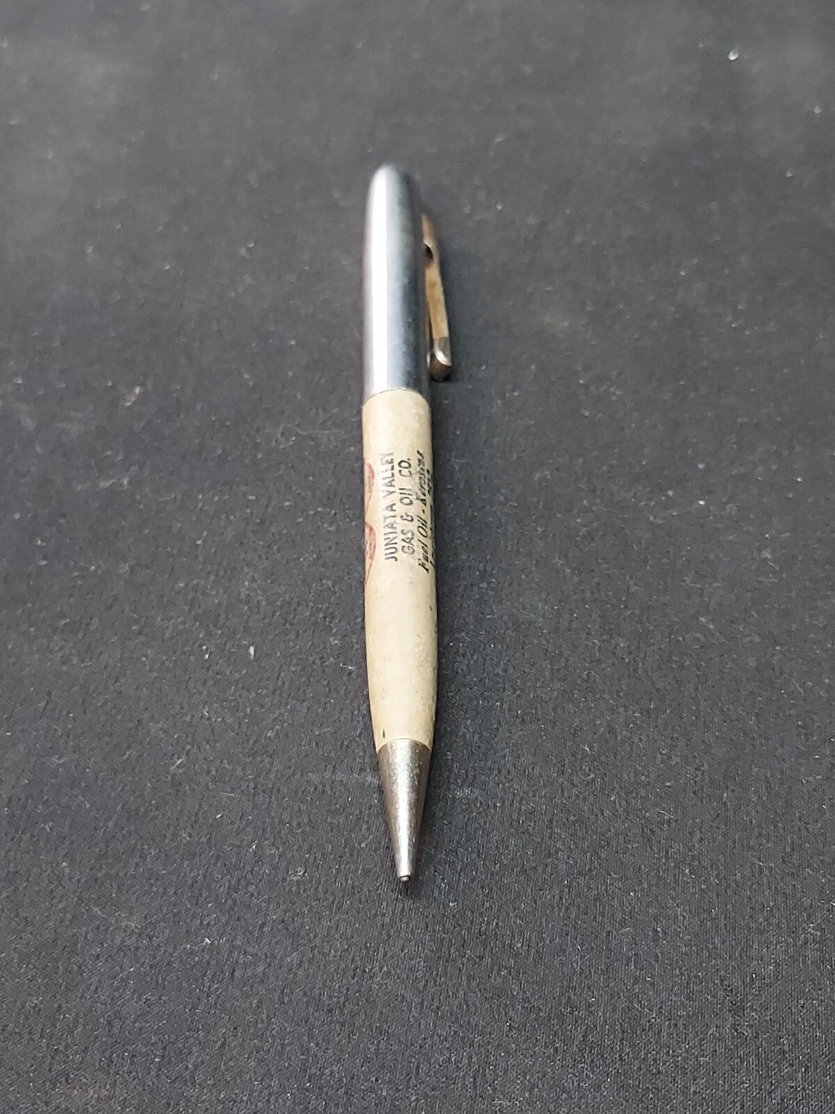 Old Scripto FLYING "A" Tydol Veedol Gas Oil Station Mechanical Pencil Adv.