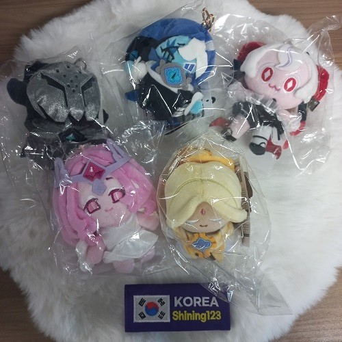 NEW Cookie Run Kingdom 5th Anniversary Mascot Plush Doll Keyring