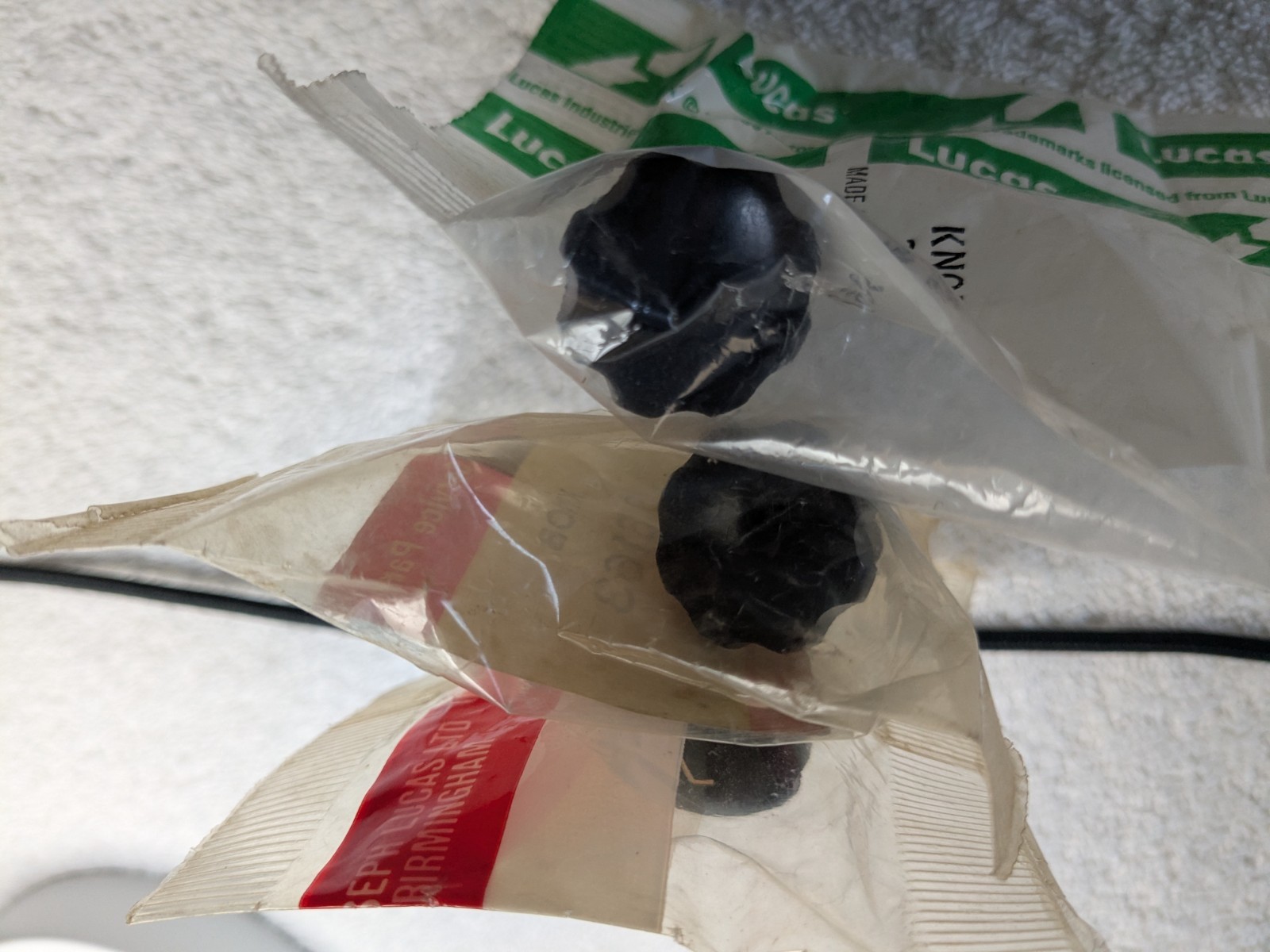 Lucas 316163 Wiper Knob for Jaguar Mark VII-VIII-IX (2 speed wiper motor)