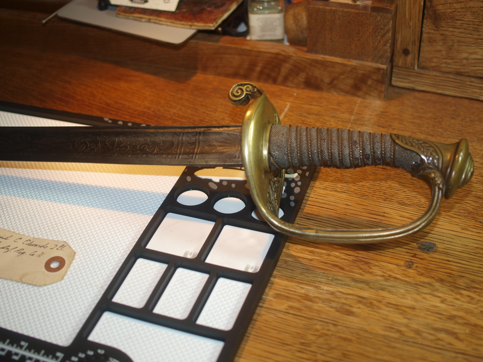 Confederate Attributed - Civil War Model 1850 Sword Klingenthal Coulaux & Cie