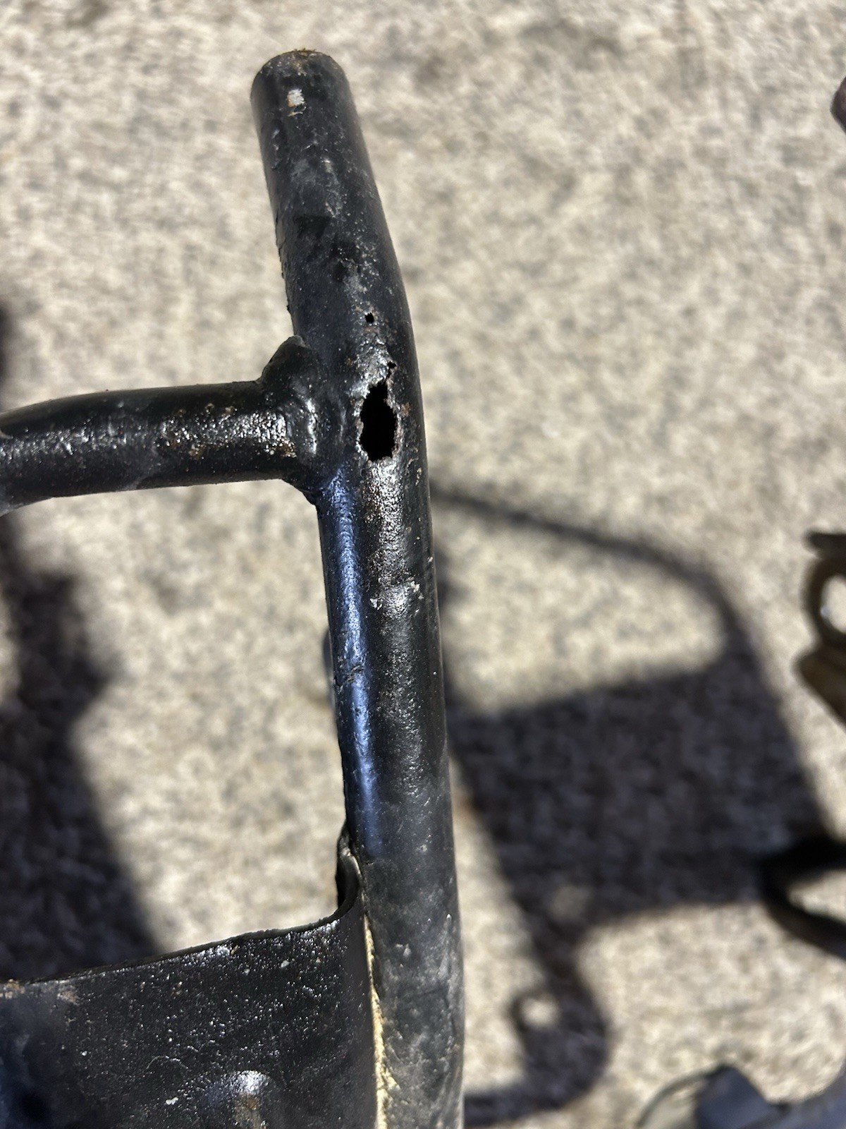 Yamaha Tri-z 250 Rear Swingarm Swing Arm Skid Plate Guard 1985 85 Tri Z